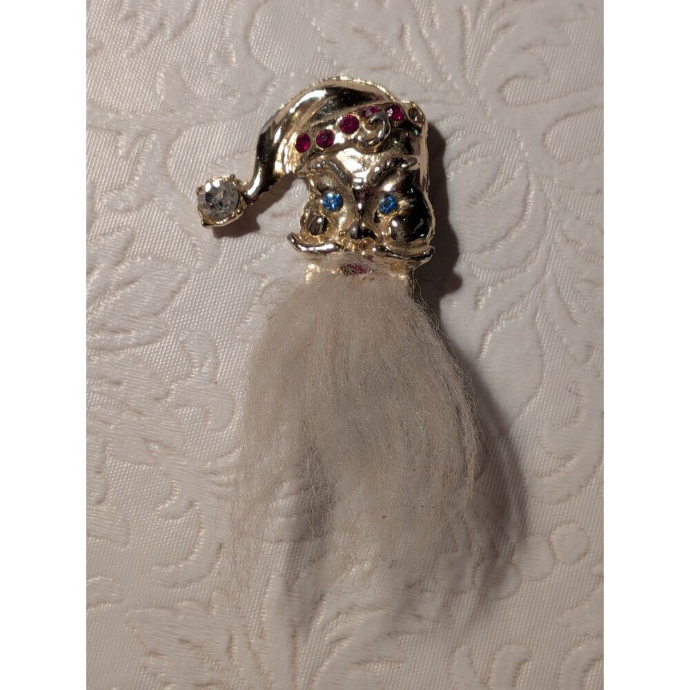 Vintage Santa Claus Brooch